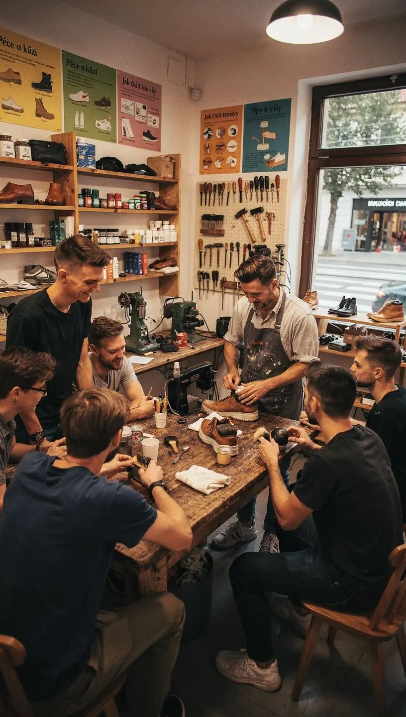 Tips for winter shoe protection and care.